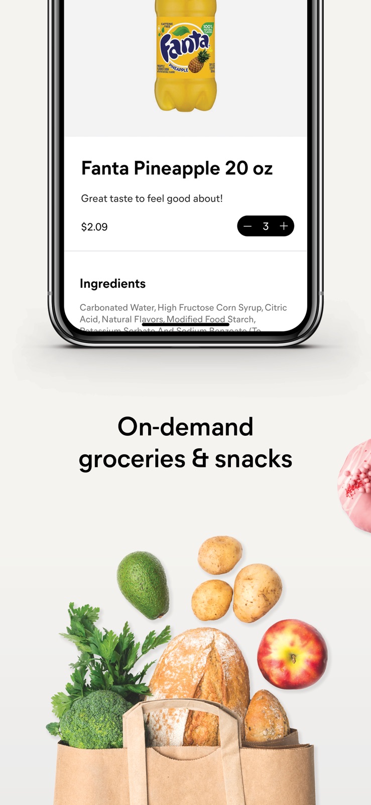 Starship - Food Delivery iphone screenshot 2