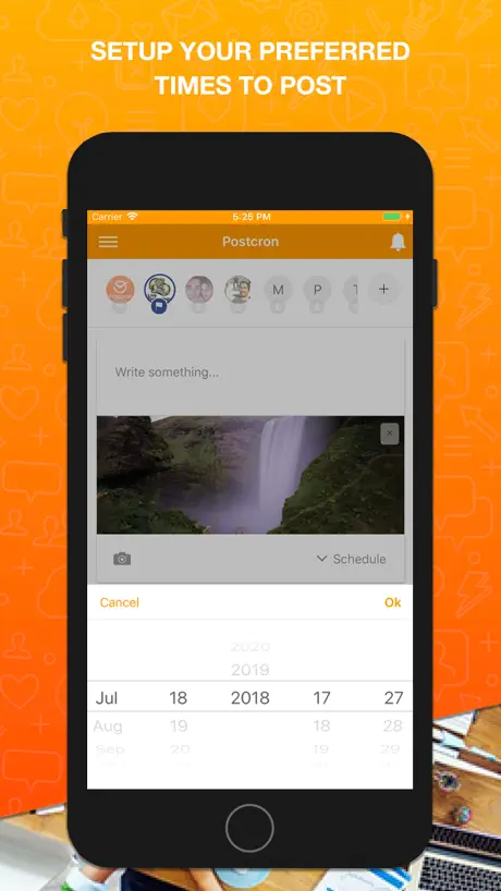 Postcron App