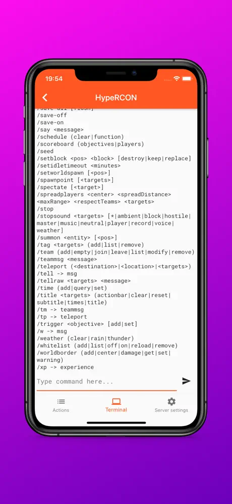 HypeRCON - RCON Client