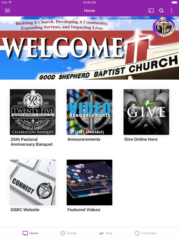 Screenshot #4 pour Good Shepherd Baptist Church