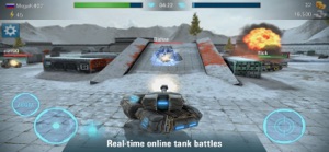 Iron Tanks: 3D Tank Shooter screenshot #3 for iPhone