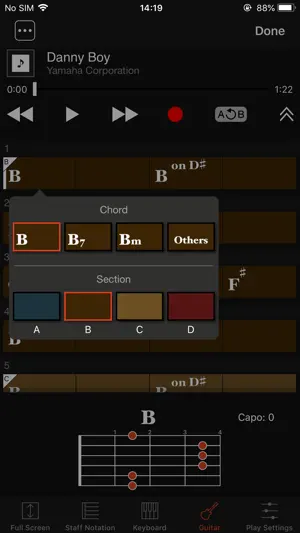 Chord Tracker - US screenshot 4