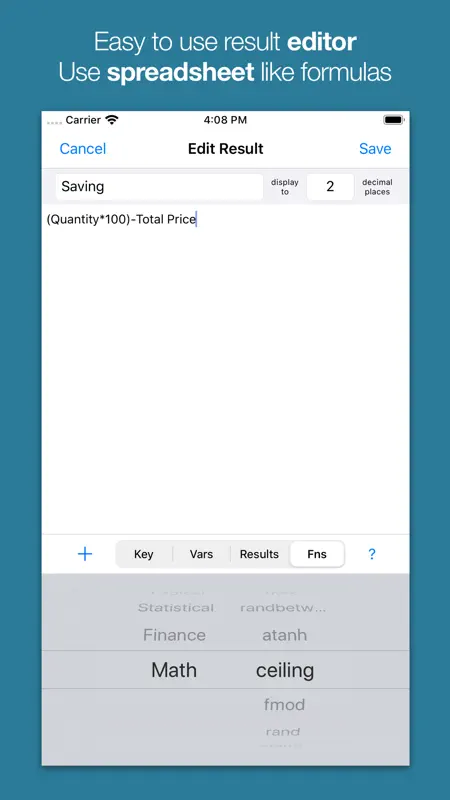 Go Calc screenshot 2 of 5