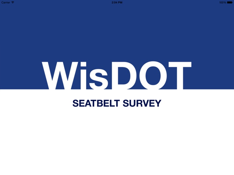 WisDOT Seat Belt Survey