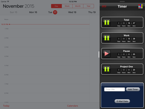 timer app ipad bildschirmfoto 3