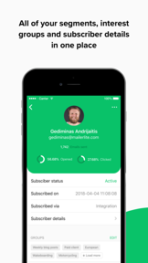 MailerLite Classic Manager screenshot
