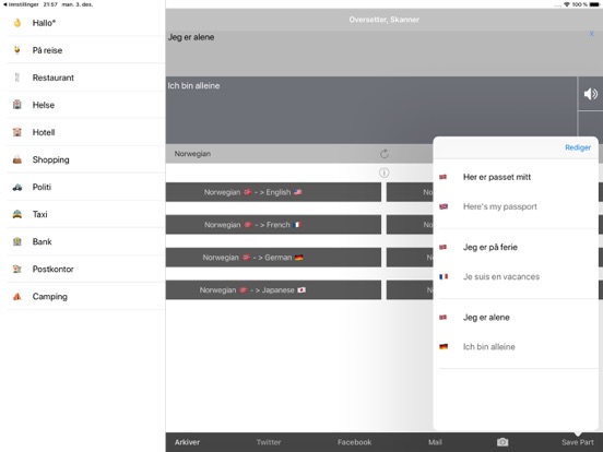 Screenshot #6 pour Min Oversetter Pro