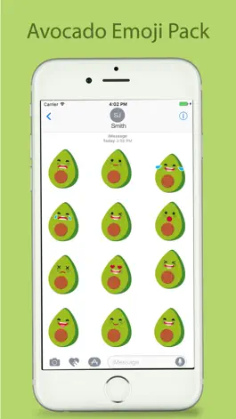 Game screenshot Avacado Emoji Stickers hack