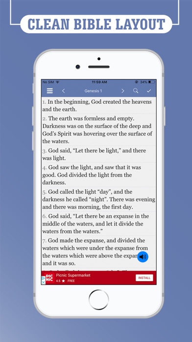 Screenshot #1 pour WEB Bible Offline - Apocrypha