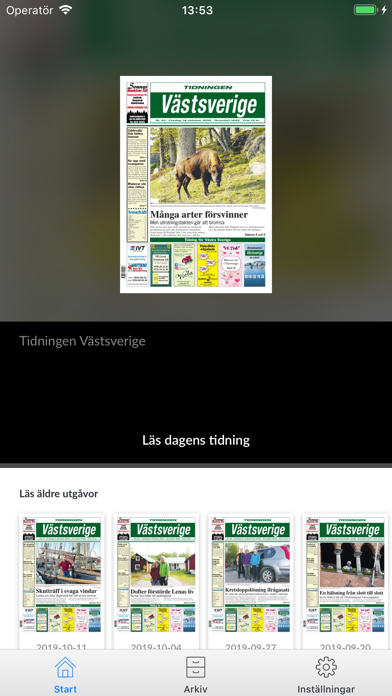 Tidningen Västsverige app screenshot