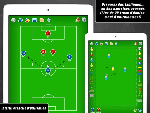 Screenshot #4 pour Planche Tactique: Football