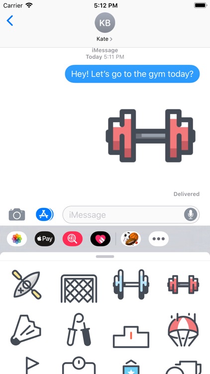 Sport-Stickers screenshot-3