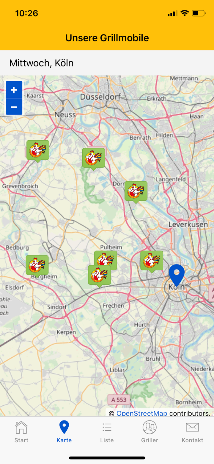 Hähnchen-Radar screenshot 2