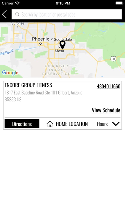 Encore Group Fitness screenshot-4