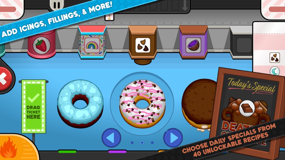#5. Papa's Donuteria To Go! (iOS) 由: Flipline Studios