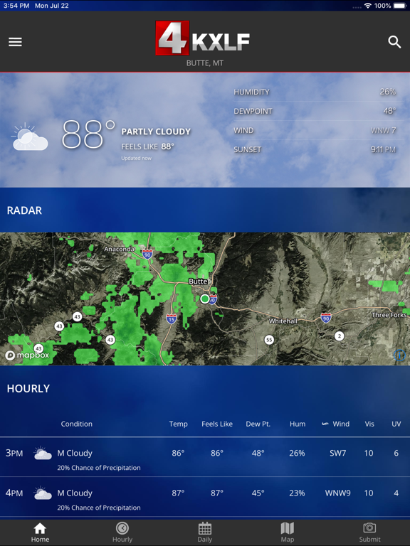 Screenshot #4 pour KXLF Weather