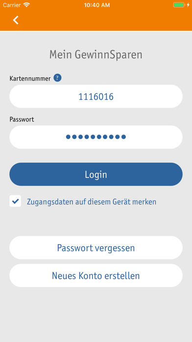 App screenshot