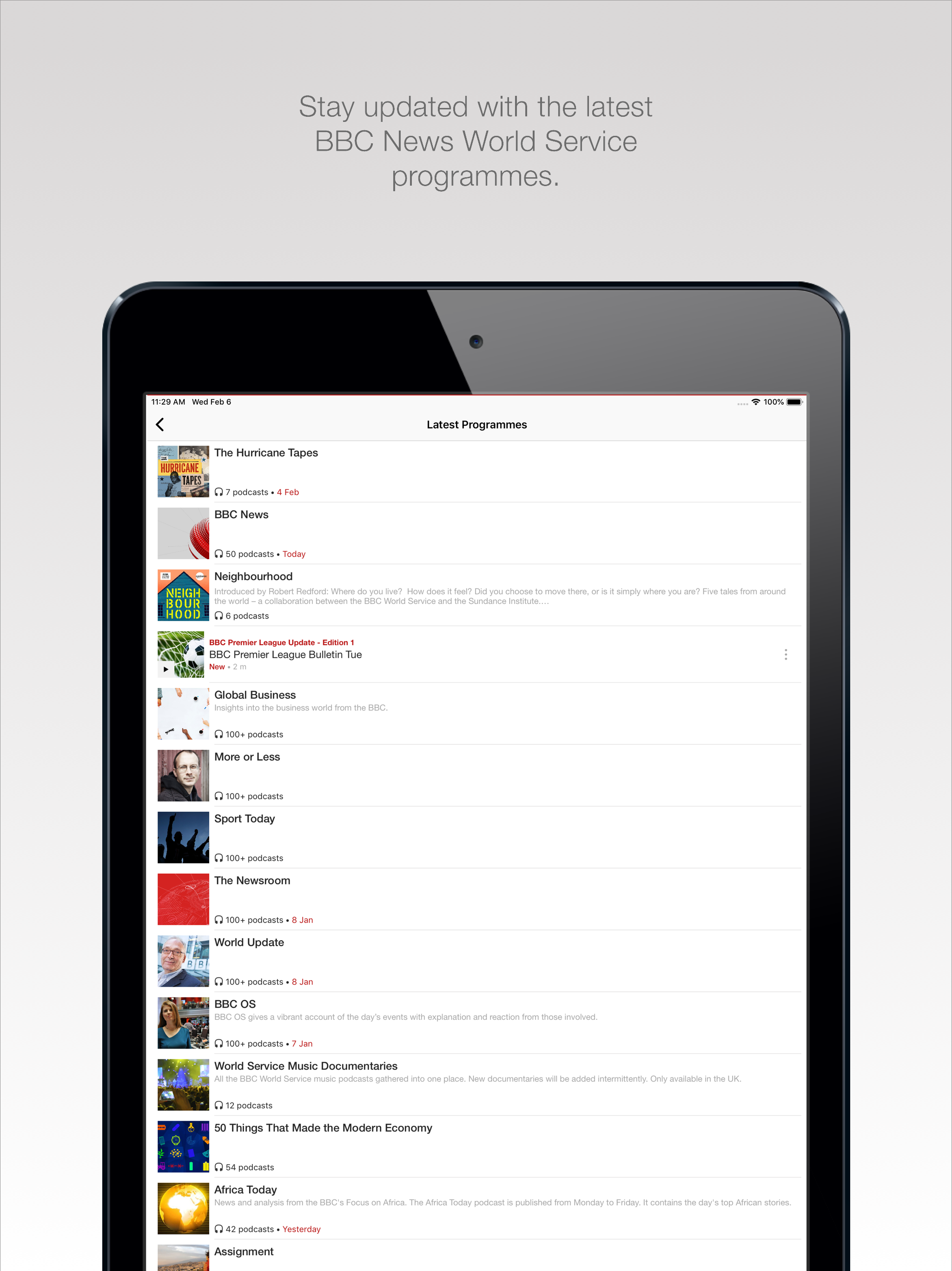 BBC World Service screenshot 8
