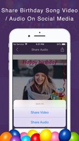Birthday Song With Name Maker screenshot