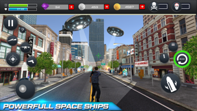 Aliens Invasion Combat Shoot screenshot