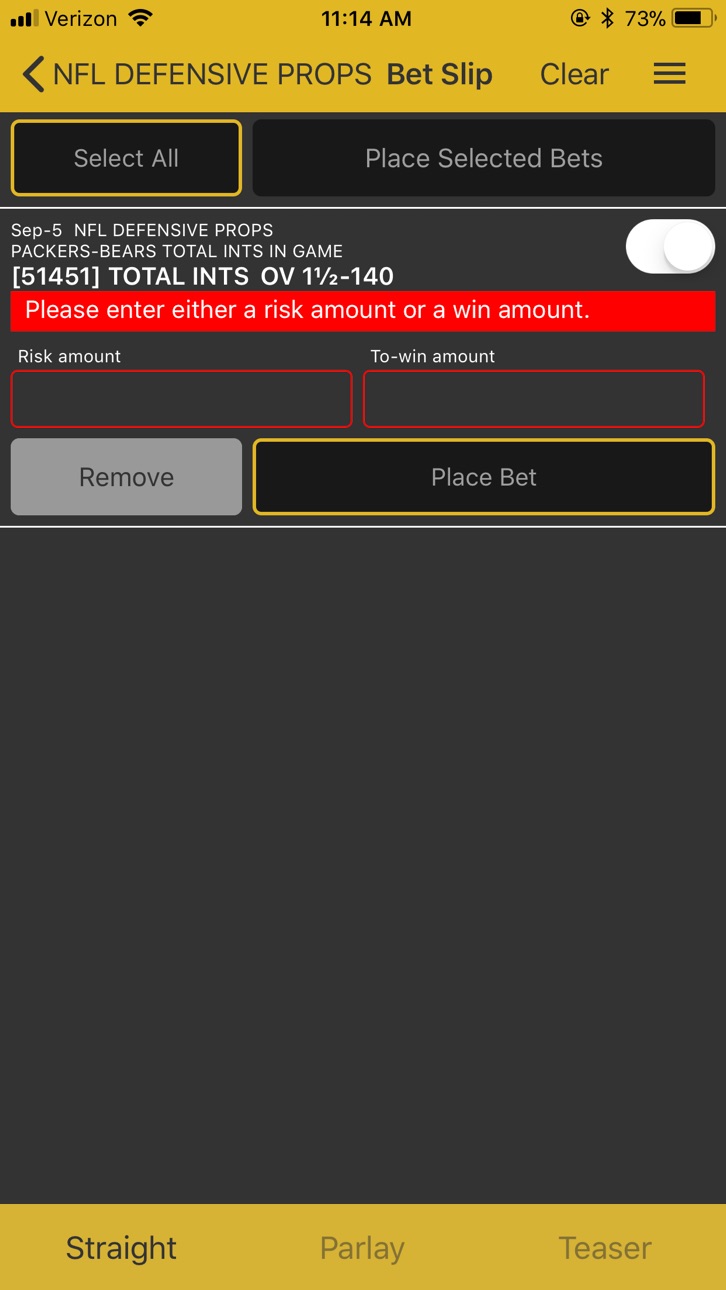 iPhone screenshot