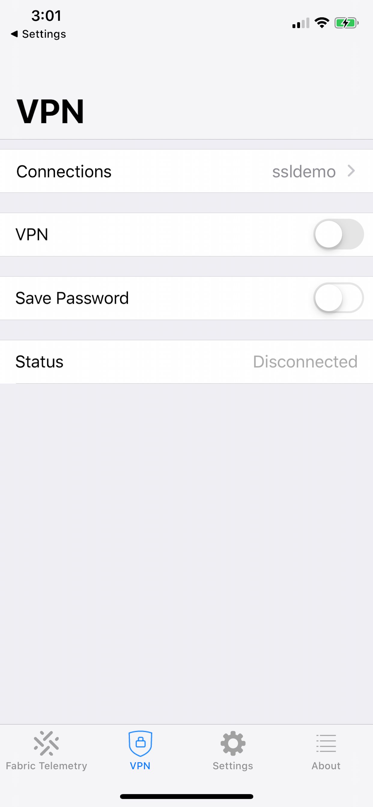 Forti Client 截图 4