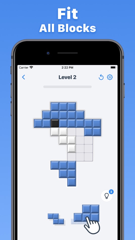 #1. Block Master: Blocks Puzzle (iOS) Podle: POKET APPS, OOO