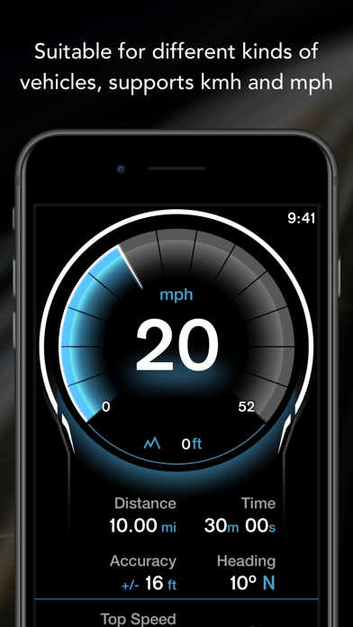 GPSスピードメーター デジタルスピードトラッカーProのおすすめ画像3
