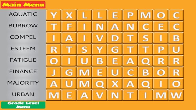 Word Search Grades 1-6 HD