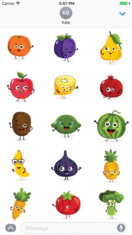 Sticker Me: Fruit Family