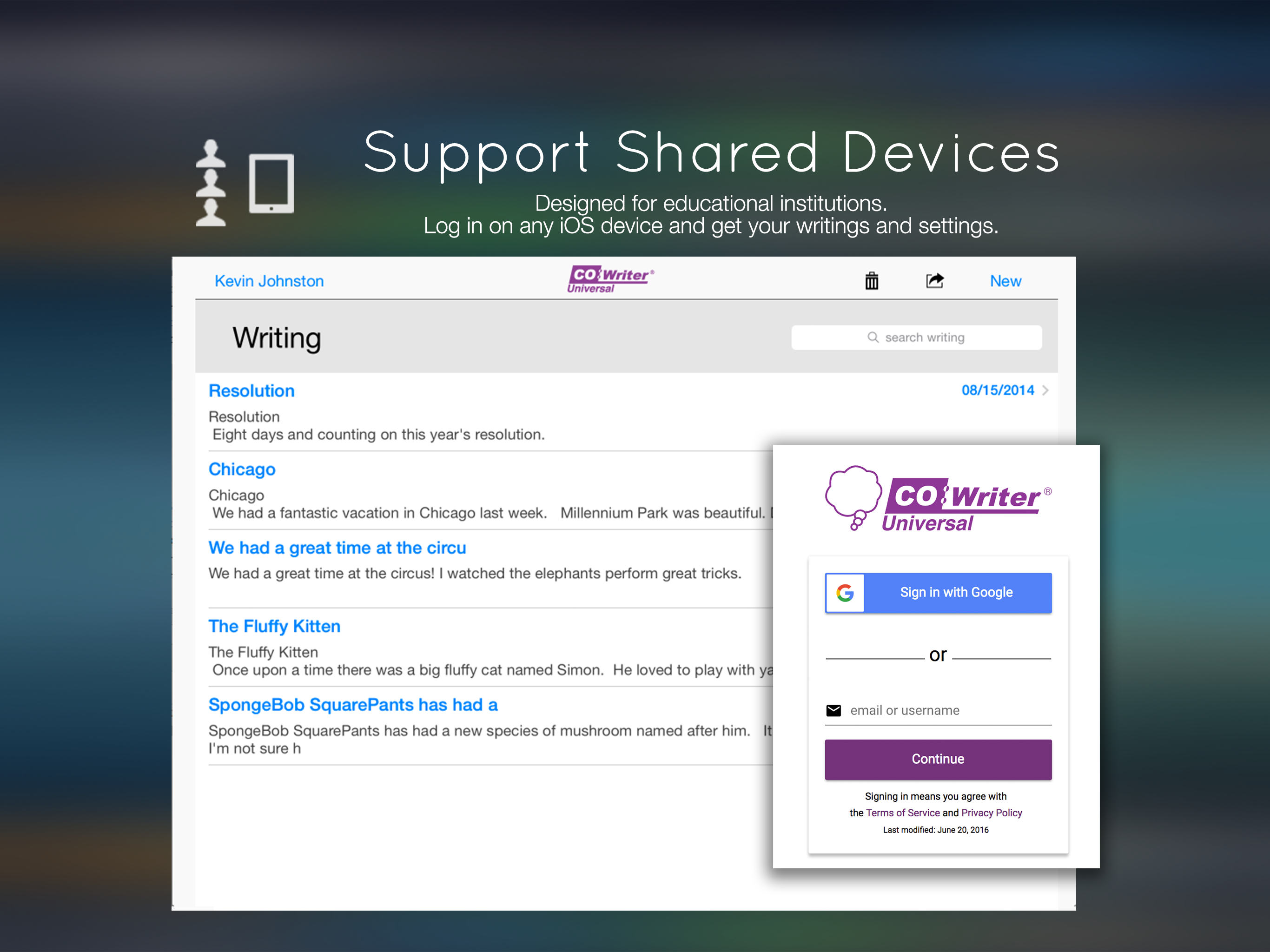Co:Writer Universal screenshot 9