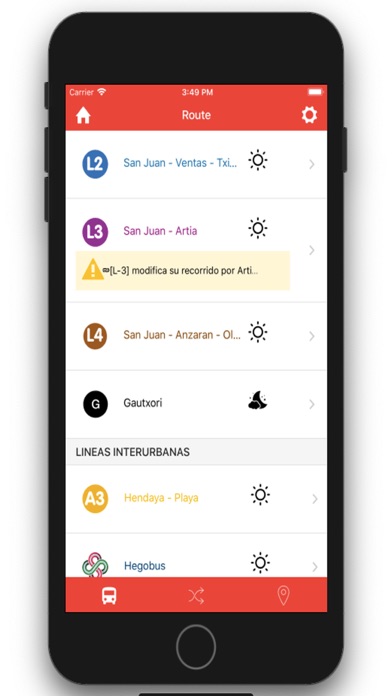 Screenshot #2 pour IrunBus