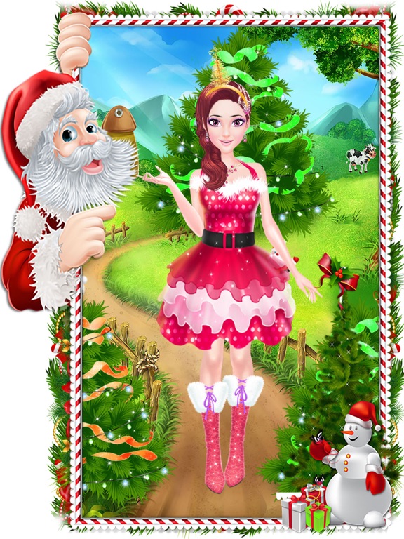 Screenshot #4 pour Christmas Princess Party Salon