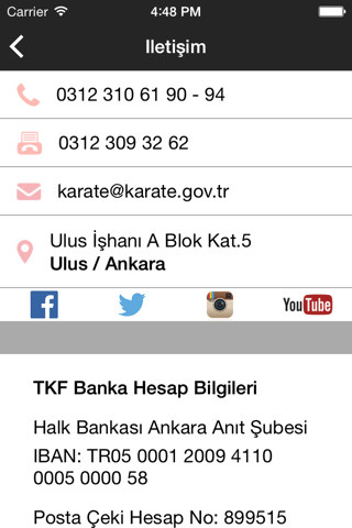 Türkiye Karete Federasyonu screenshot 4