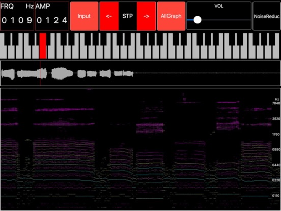 CanSeeVoice iPad screenshot 4 - Music app