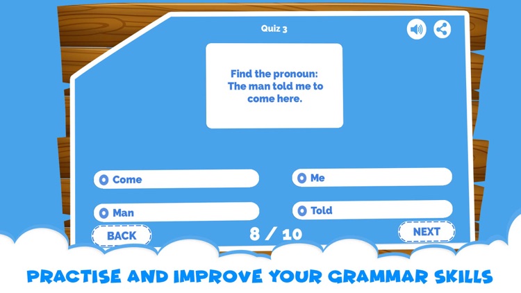 English Pronouns Quiz Games