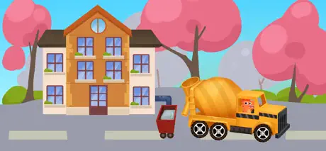 Kids Construction Trucks Drive