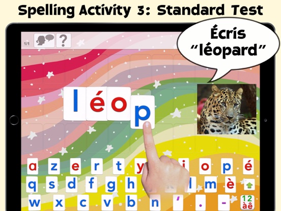 French Word Wizard - Starter iPad screenshot