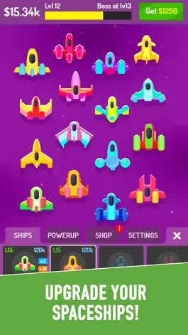 Game screenshot Idle Strike: Spaceship Attack apk