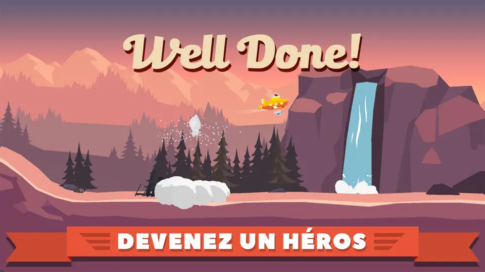 Capture d'écran de Rescue Wings! sur iPhone 4