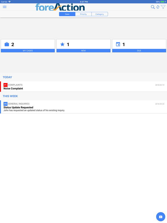 Screenshot #4 pour foreAction