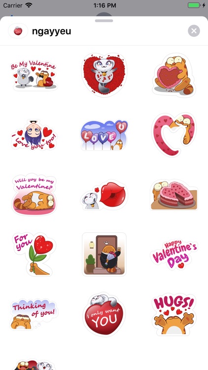 Nhãn Dán Ngày Yêu