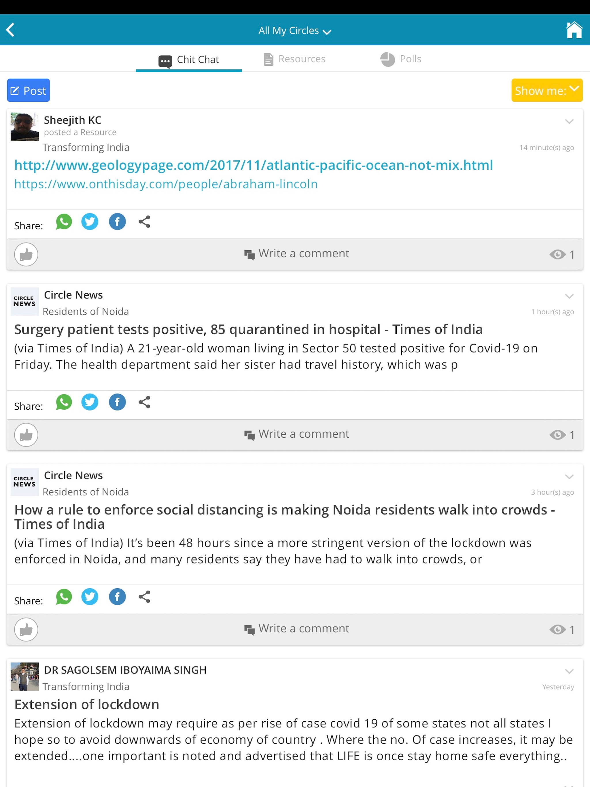 LocalCircles