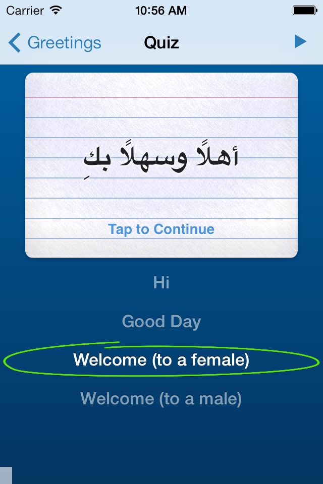 Learn Arabic - Salaam screenshot 4