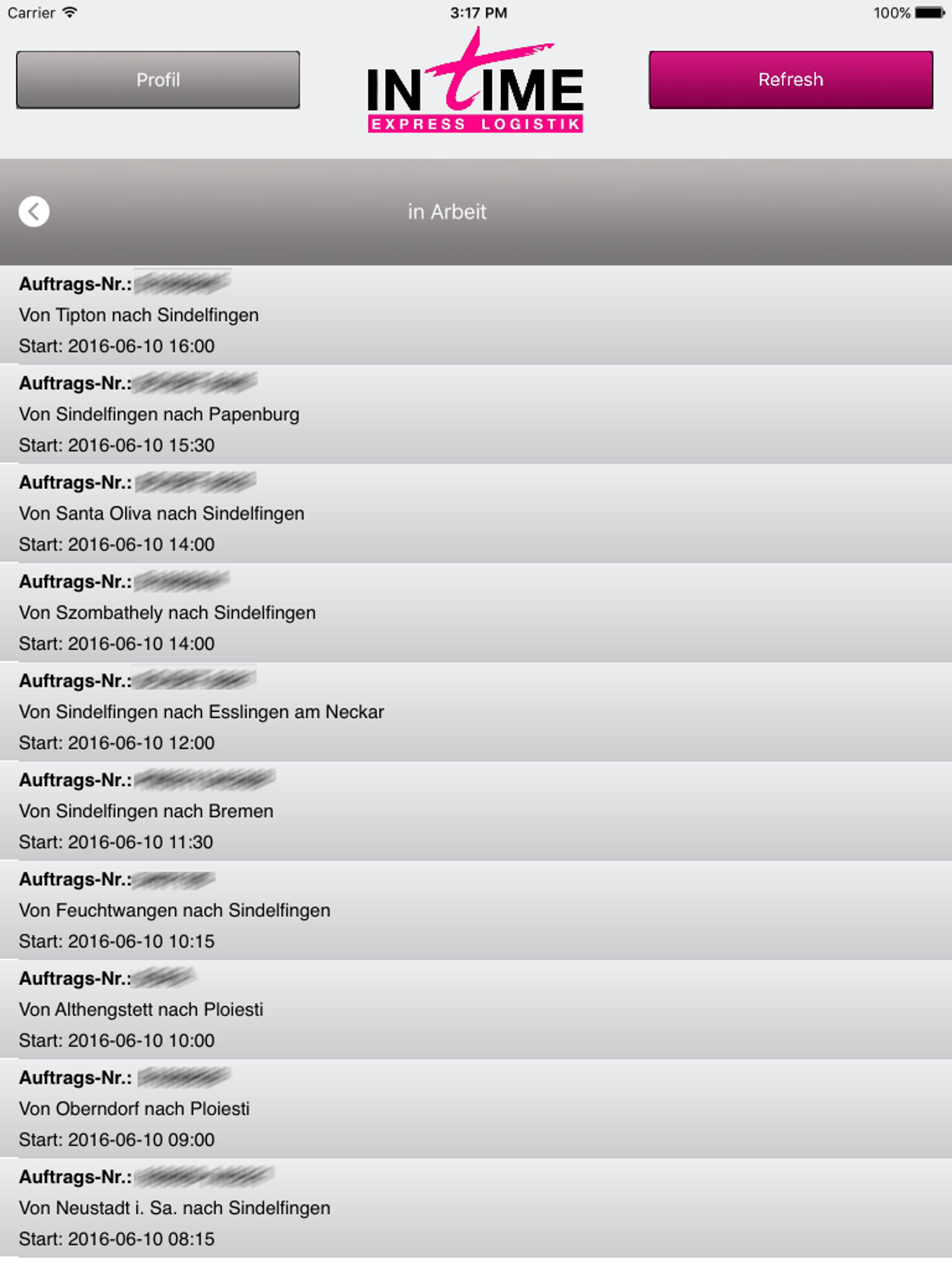 inTime Express Logistik