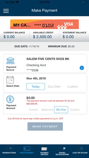 myCCU Card screenshot 4