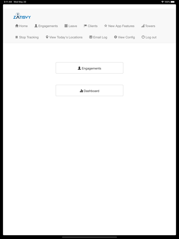 Zatisvy iPad screenshot