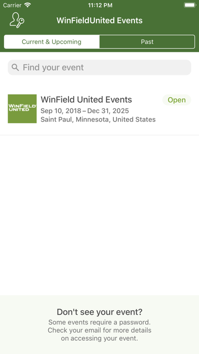 How to cancel & delete WinField United Events from iphone & ipad 2