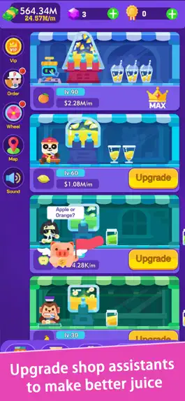 Game screenshot Idle Juice Market apk