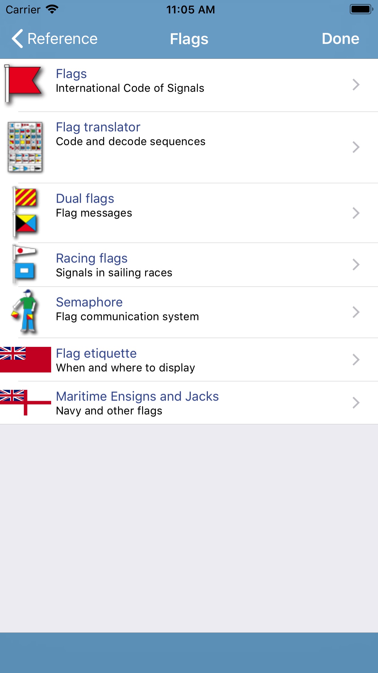 Screenshot 5 of Marine Rules & Signals